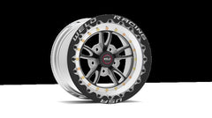 Weld Full Throttle 1-Piece 15x8 / 5x4.5 BP / 3.5in. BS Black Wheel