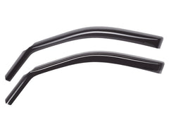 WeatherTech 04-24 Nissan Titan/16-24 Nissan Titan XD Rear Window Deflectors - Matte Black