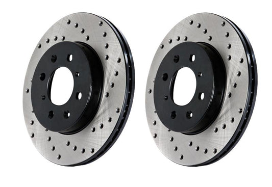 Stoptech - Centric Drilled OE Design Brake Rotor - Demon Performance