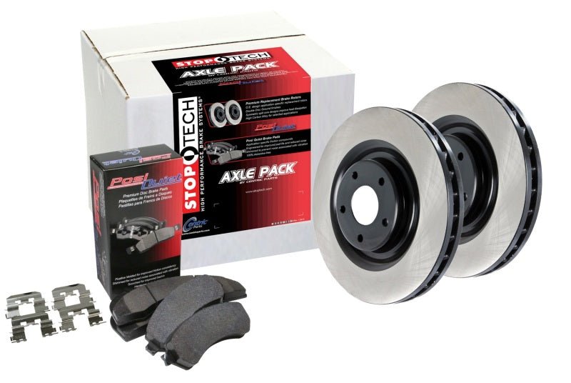 Stoptech - Centric OE Coated Front & Rear Brake Kit (4 Wheel) - Demon Performance