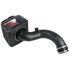 S&B - Cold Air Intake For 01 - 04 Chevrolet Silverado GMC Sierra V8 - 6.6L LB7 Duramax Cotton Cleanable Red S&B - Demon Performance