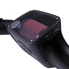 S&B - Cold Air Intake For 03 - 07 Ford F250 F350 F450 F550 V8 - 6.0L Powerstroke Cotton Cleanable Red S&B - Demon Performance