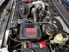 S&B - Cold Air Intake For 03 - 07 Ford F250 F350 F450 F550 V8 - 6.0L Powerstroke Cotton Cleanable Red S&B - Demon Performance