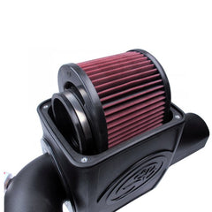 S&B - Cold Air Intake For 03 - 07 Ford F250 F350 F450 F550 V8 - 6.0L Powerstroke Cotton Cleanable Red S&B - Demon Performance
