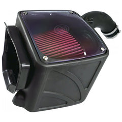 S&B - Cold Air Intake For 04 - 05 Chevrolet Silverado GMC Sierra V8 - 6.6L LLY Duramax Cotton Cleanable Red S&B - Demon Performance