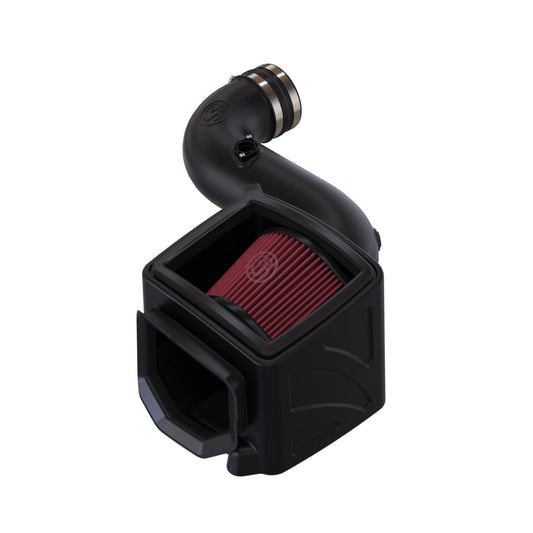 S&B - Cold Air Intake For 06 - 07 Chevrolet Silverado GMC Sierra V8 - 6.6L LLY - LBZ Duramax Cotton Cleanable Red S&B - Demon Performance