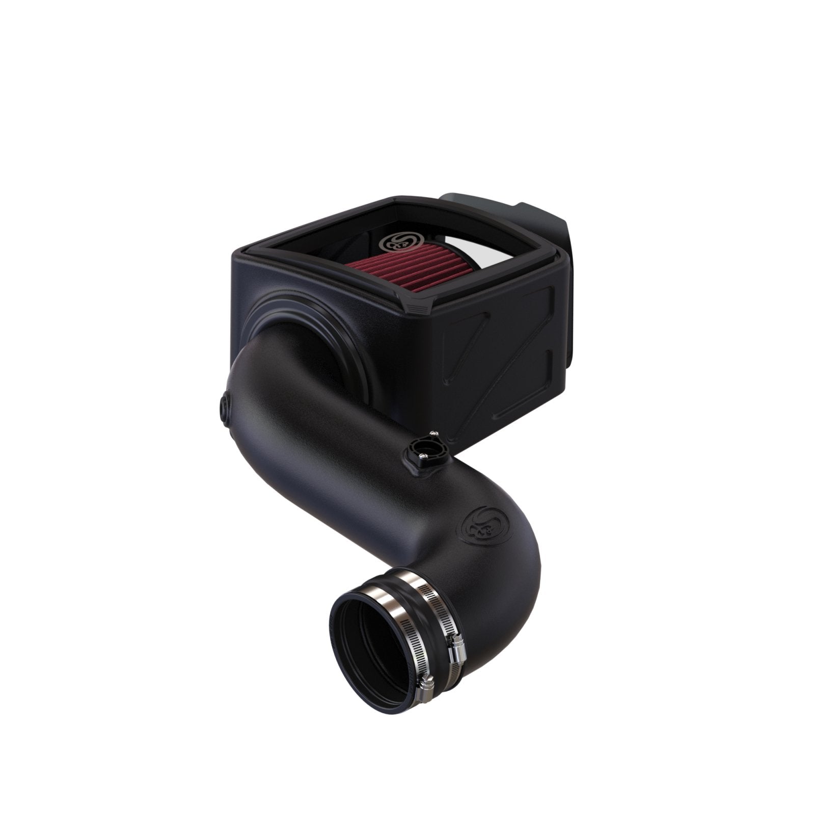S&B - Cold Air Intake For 06 - 07 Chevrolet Silverado GMC Sierra V8 - 6.6L LLY - LBZ Duramax Cotton Cleanable Red S&B - Demon Performance