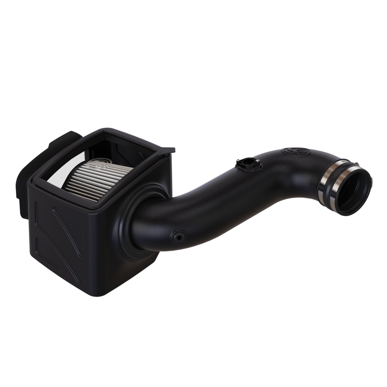 S&B - Cold Air Intake For 06 - 07 Chevrolet Silverado GMC Sierra V8 - 6.6L LLY - LBZ Duramax Dry Extendable White S&B - Demon Performance