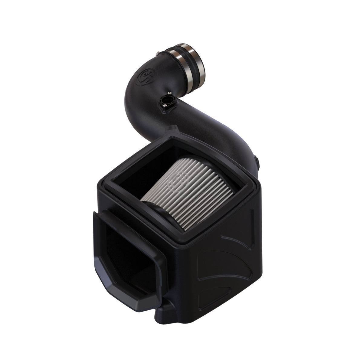 S&B - Cold Air Intake For 06 - 07 Chevrolet Silverado GMC Sierra V8 - 6.6L LLY - LBZ Duramax Dry Extendable White S&B - Demon Performance