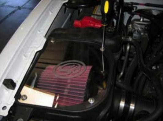 S&B - Cold Air Intake For 07 - 08 GMC Sierra 4.8L, 5.3L, 6.0L Oiled Cotton Cleanable Red S&B - Demon Performance