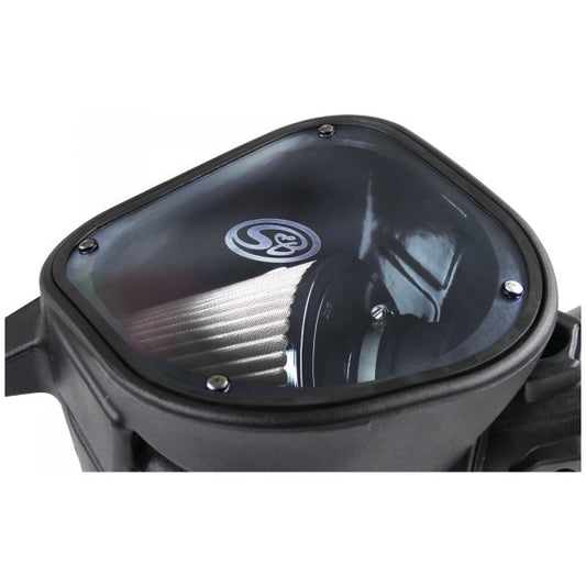 S&B - Cold Air Intake For 07 - 09 Dodge Ram 2500 3500 4500 5500 6.7L Cummins Dry Extendable White S&B - Demon Performance