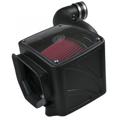 S&B - Cold Air Intake For 07 - 10 Chevrolet Silverado GMC Sierra V8 - 6.6L LMM Duramax Cotton Cleanable Red S&B - Demon Performance