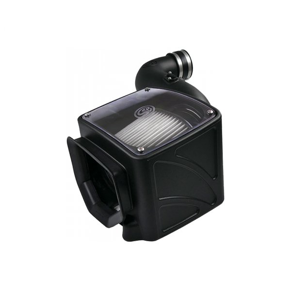 S&B - Cold Air Intake For 07 - 10 Chevrolet Silverado GMC Sierra V8 - 6.6L LMM Duramax Dry Extendable White S&B - Demon Performance