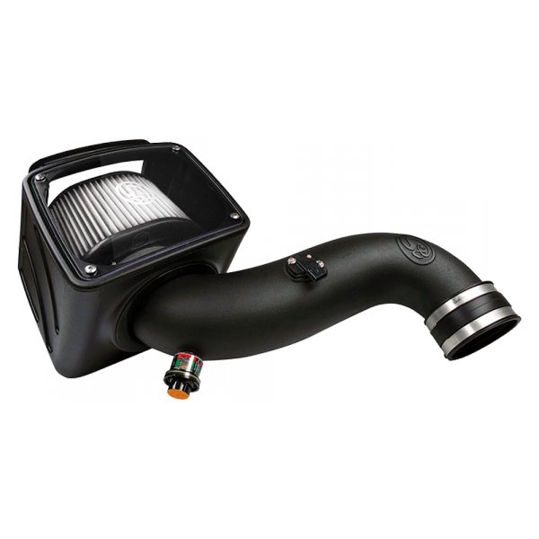 S&B - Cold Air Intake For 07 - 10 Chevrolet Silverado GMC Sierra V8 - 6.6L LMM Duramax Dry Extendable White S&B - Demon Performance