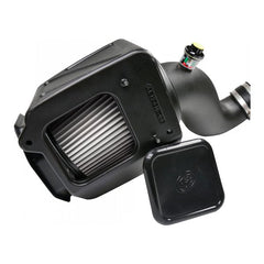 S&B - Cold Air Intake For 07 - 10 Chevrolet Silverado GMC Sierra V8 - 6.6L LMM Duramax Dry Extendable White S&B - Demon Performance