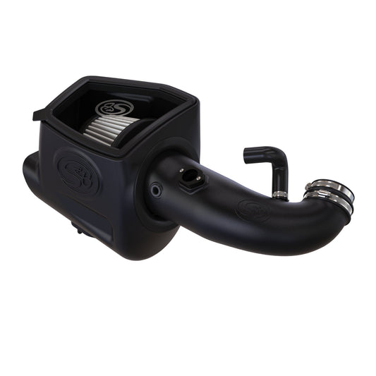 S&B - Cold Air Intake For 08 - 10 Ford F250 F350 V8 - 6.4L Powerstroke Dry Extendable White S&B - Demon Performance