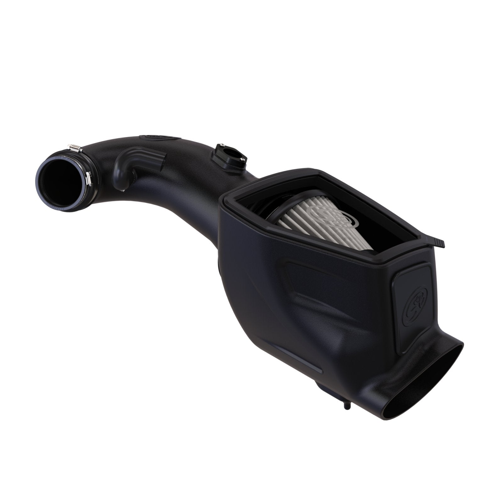 S&B - Cold Air Intake For 08 - 10 Ford F250 F350 V8 - 6.4L Powerstroke Dry Extendable White S&B - Demon Performance