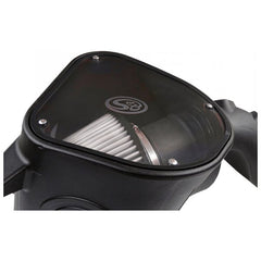 S&B - Cold Air Intake For 10 - 12 Dodge Ram 2500 3500 6.7L Cummins Dry Extendable White S&B - Demon Performance