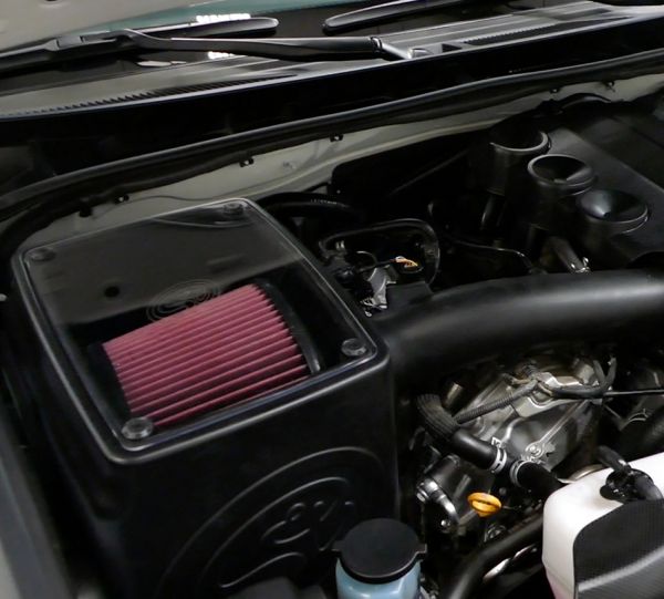 S&B - Cold Air Intake For 10 - 22 Toyota 4Runner 10 - 14 FJ Cruiser 4.0L 4X4 Dry Extendable White S&B - Demon Performance