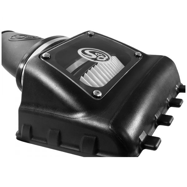 S&B - Cold Air Intake For 11 - 16 Ford F250, F350 V8 - 6.2L Dry Dry Extendable White S&B - Demon Performance