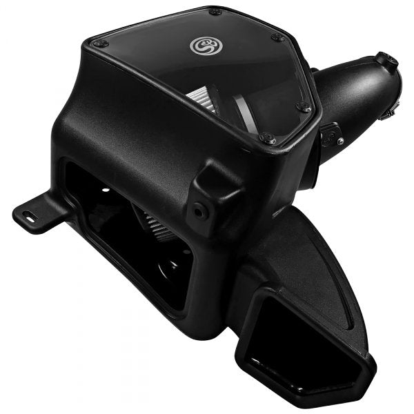 S&B - Cold Air Intake For 14 - 18 Dodge Ram 2500/ 3500 Hemi V8 - 6.4L Dry Extendable White S&B - Demon Performance