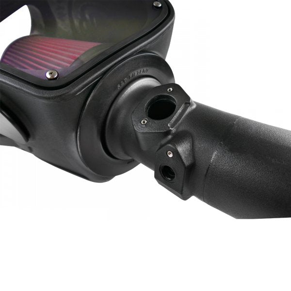 S&B - Cold Air Intake For 16 - 18 Nissan Titan, V8 - 5.0L Cummins Oiled Cotton Cleanable Red S&B - Demon Performance