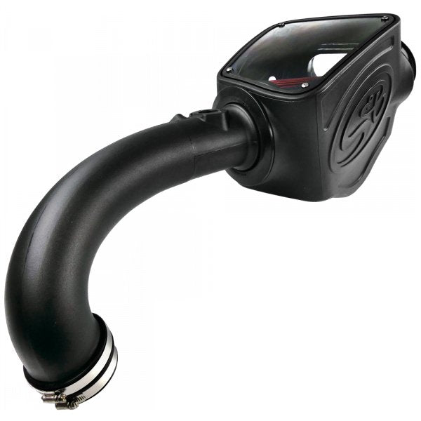 S&B - Cold Air Intake For 16 - 18 Nissan Titan, V8 - 5.0L Cummins Oiled Cotton Cleanable Red S&B - Demon Performance