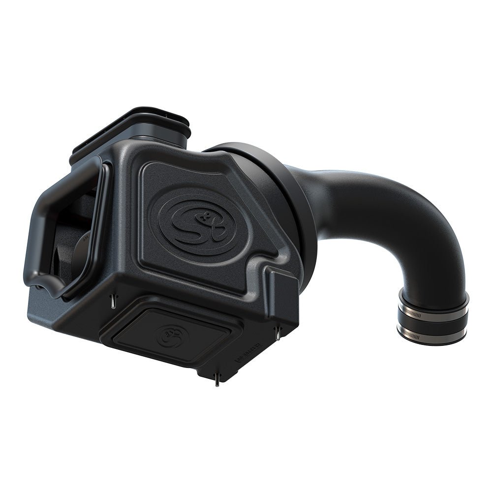 S&B - Cold Air Intake For 17 - 19 Chevrolet Silverado GMC Sierra V8 - 6.6L L5P Duramax Cotton Cleanable Red S&B - Demon Performance