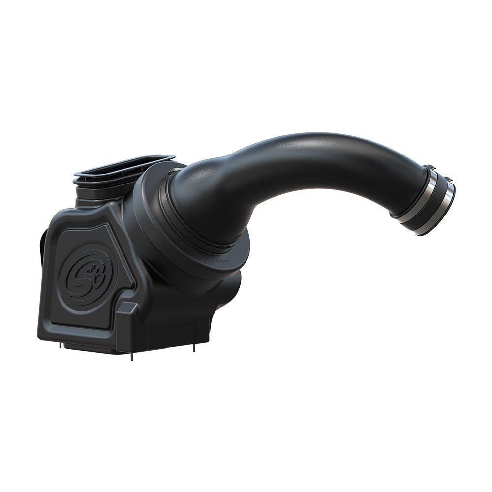 S&B - Cold Air Intake For 17 - 19 Chevrolet Silverado GMC Sierra V8 - 6.6L L5P Duramax Dry Extendable White S&B - Demon Performance
