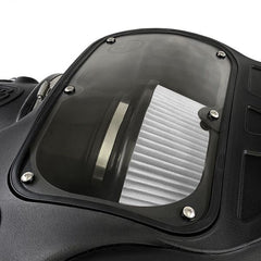 S&B - Cold Air Intake For 18 - 19 Ford F150 3.0L Powerstroke Diesel Dry Extendable White S&B - Demon Performance