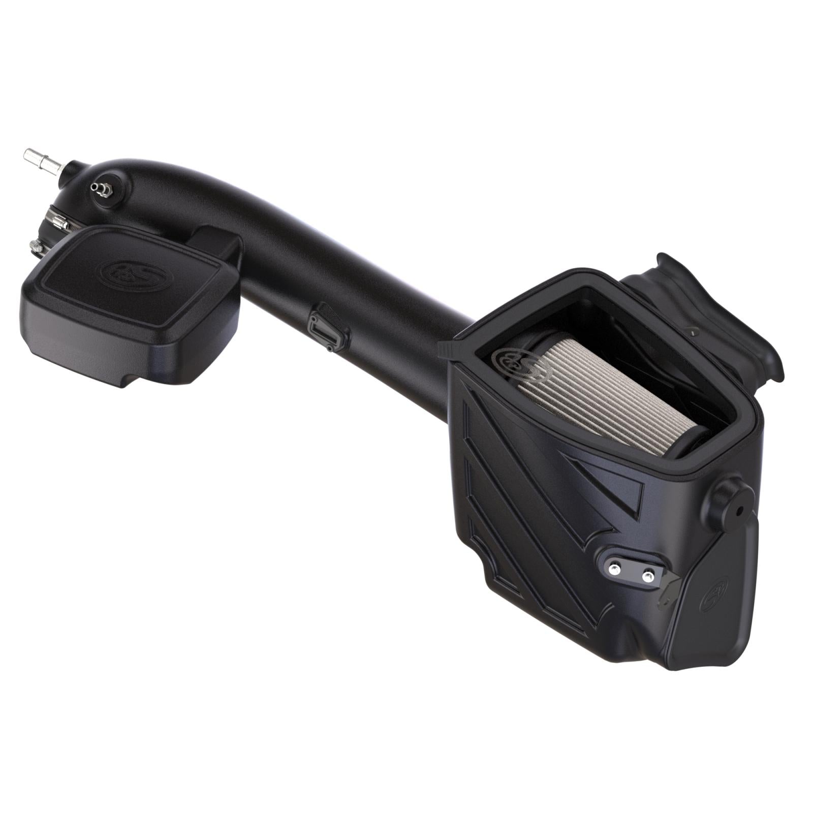 S&B - Cold Air Intake For 20 - 22 Ford F250 F350 7.3L Powerstroke Dry Extendable White S&B - Demon Performance