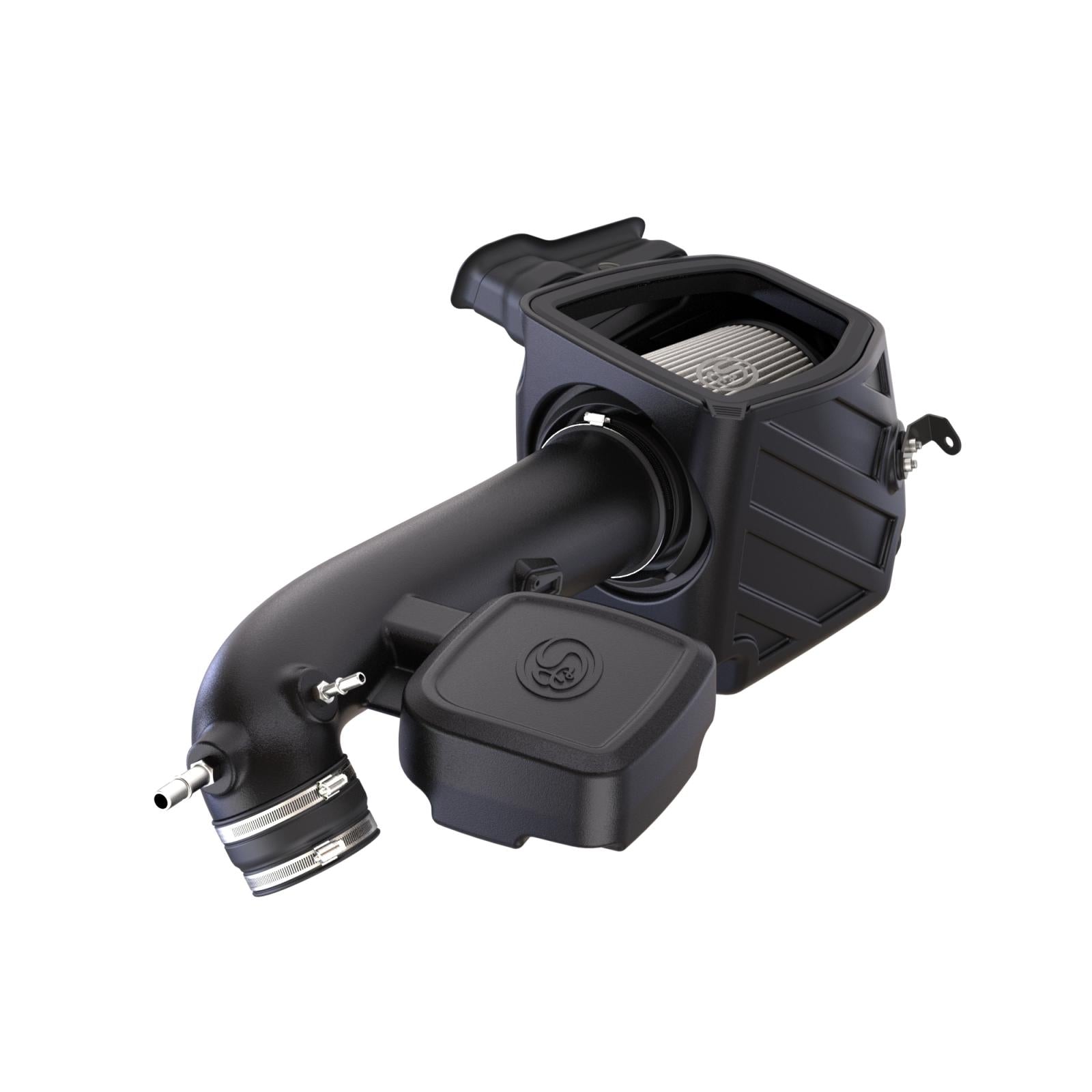 S&B - Cold Air Intake For 20 - 22 Ford F250 F350 7.3L Powerstroke Dry Extendable White S&B - Demon Performance