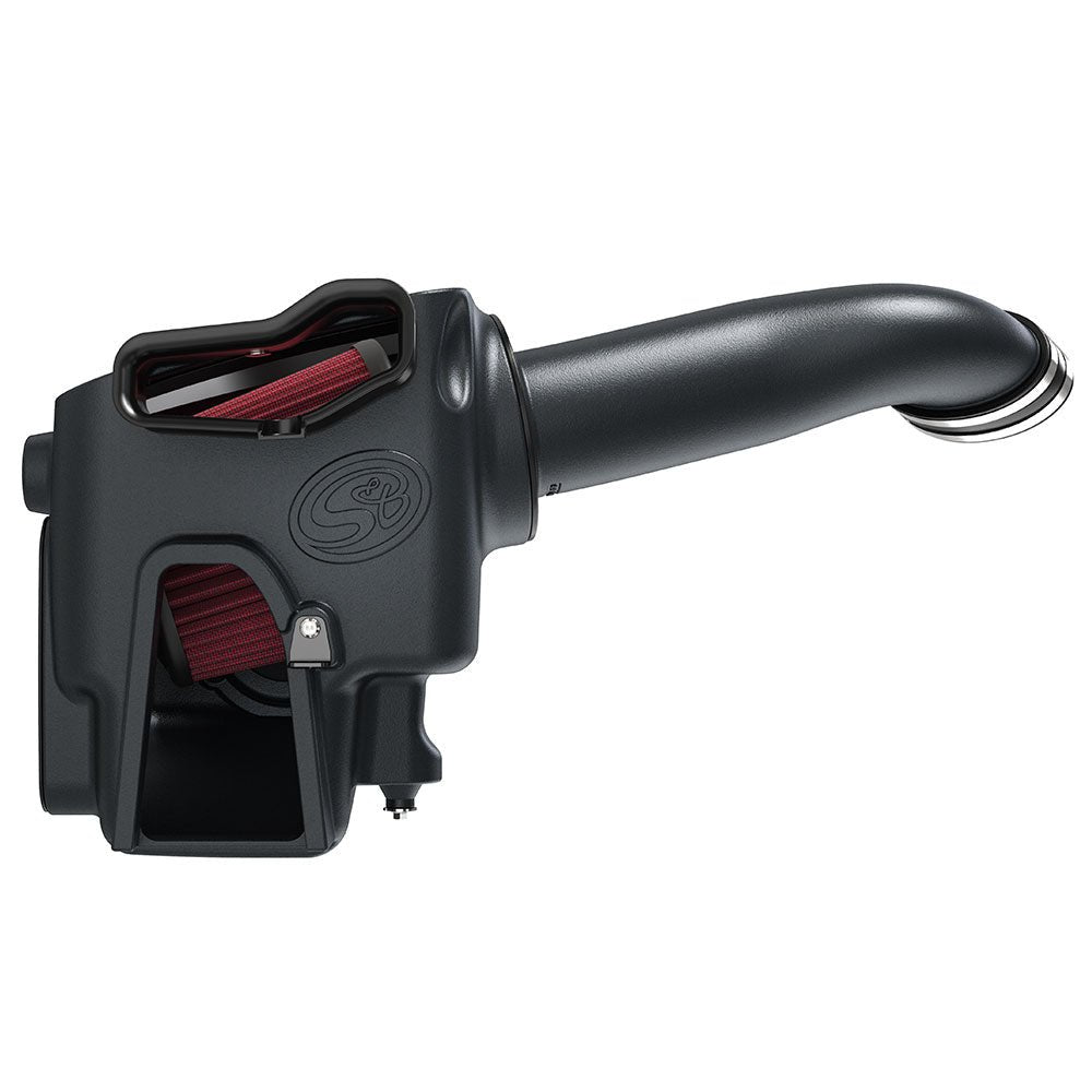 S&B - Cold Air Intake For 20 - 23 Ford F250 F350 V8 - 6.7L Powerstroke Cotton Cleanable Red S&B - Demon Performance