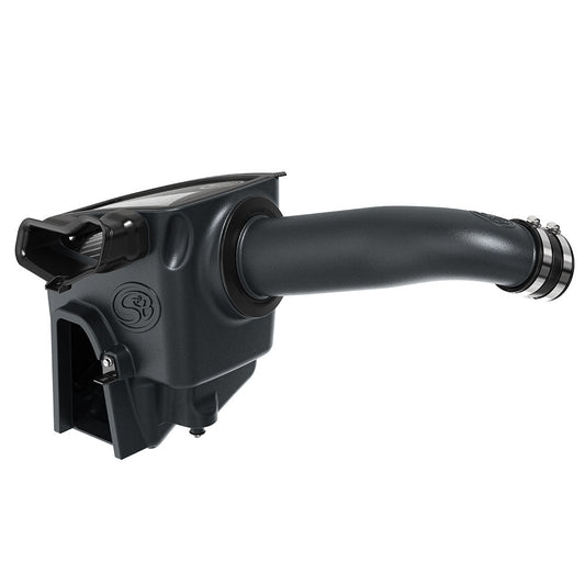 S&B - Cold Air Intake For 20 - 23 Ford F250 F350 V8 - 6.7L Powerstroke Dry Extendable White S&B - Demon Performance