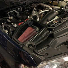 S&B - Cold Air Intake For 20 - 23 Ford F250 F350 V8 - 6.7L Powerstroke Dry Extendable White S&B - Demon Performance