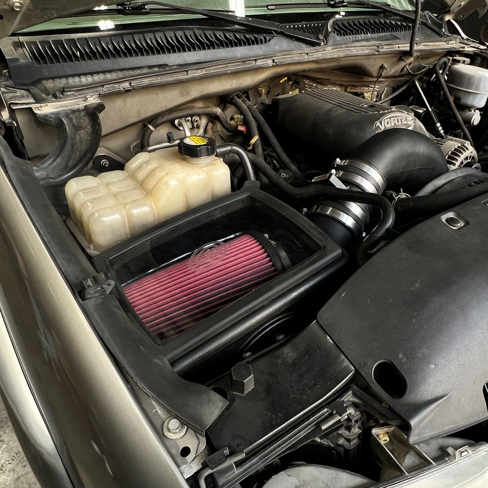 S&B - Cold Air Intake For 99 - 07 Silverado/Sierra 1500, 2500, 3500 / 07 - 08 Tahoe, Yukon Cotton Cleanable Filter S&B - Demon Performance