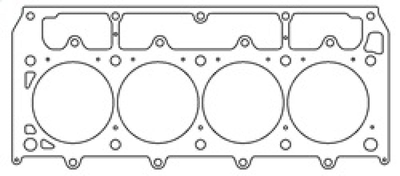 Cometic Gasket - Cometic GM LSX McLaren 4.185in Bore .051 inch MLS Headgasket - Right - Demon Performance