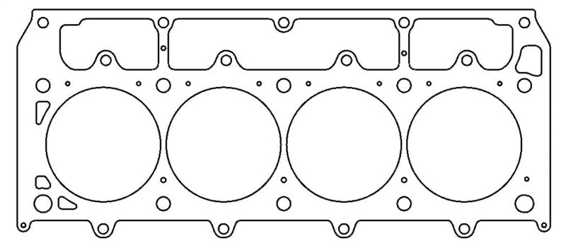 Cometic Gasket - Cometic GM LSX McLaren 4.185in Bore .051 inch MLS Headgasket - Right - Demon Performance