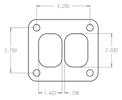 Cometic Gasket - Cometic Turbo FLG T-Series Exhaust Inlet .010in Exhaust Gasket - Demon Performance