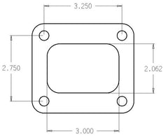 Cometic Gasket - Cometic Turbo FLG T4 Garrett Exh Inlet .010in Exhaust Gasket - Demon Performance