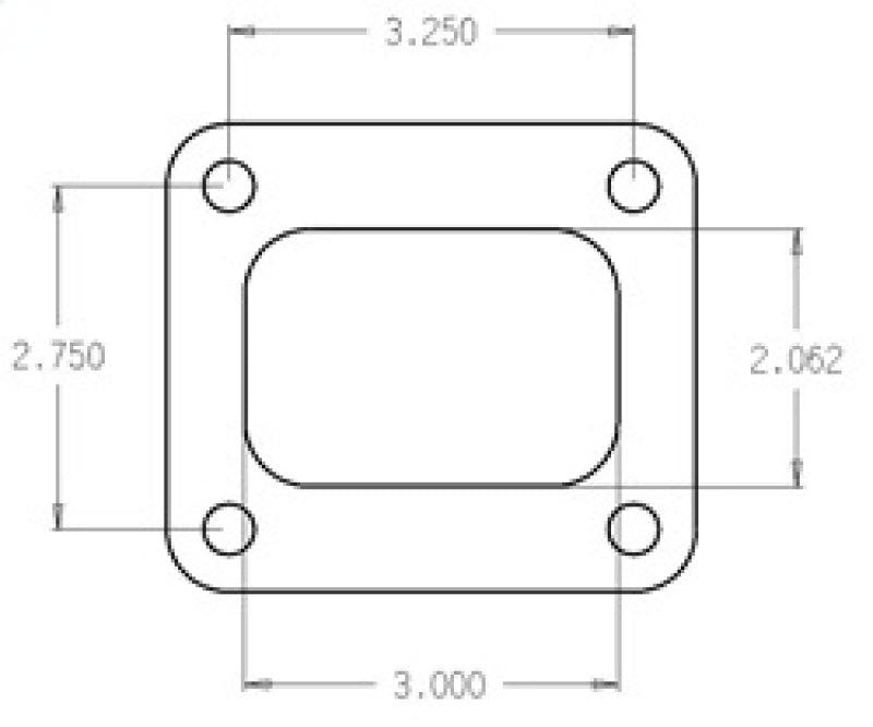 Cometic Gasket - Cometic Turbo FLG T4 Garrett Exh Inlet .010in Exhaust Gasket - Demon Performance