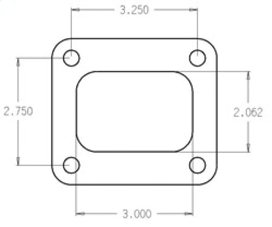 Cometic Gasket - Cometic Turbo FLG T4 Garrett Exh Inlet .010in Exhaust Gasket - Demon Performance