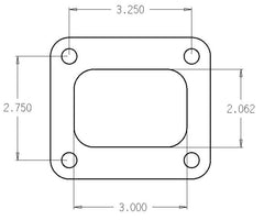 Cometic Gasket - Cometic Turbo FLG T4 Garrett Exh Inlet .010in Exhaust Gasket - Demon Performance