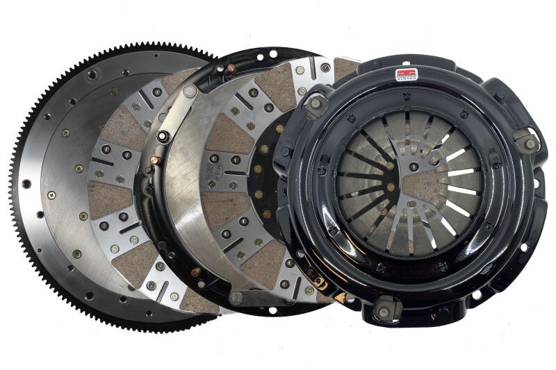 Competition Clutch - Competition Clutch Nissan 400Z 245mm Twin Disc Street/Track Clutch Kit w/ Aluminum Flywheel - Demon Performance