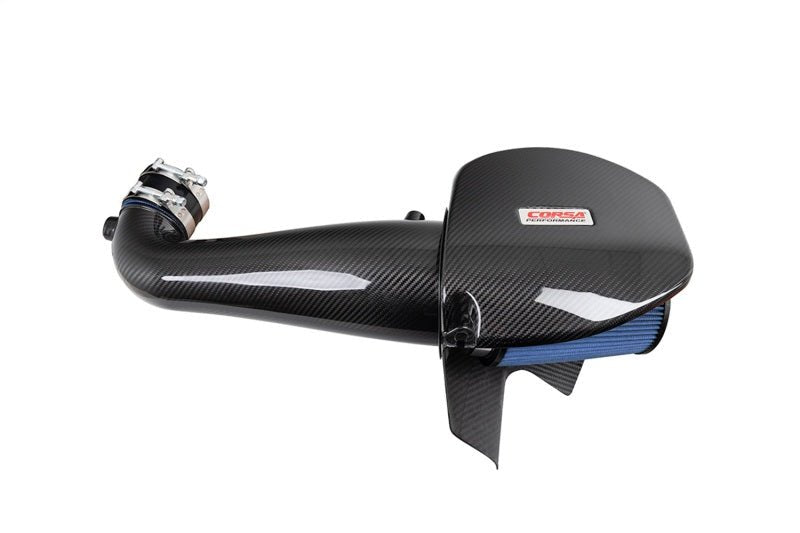 CORSA Performance - Corsa 11-23 Dodge Challenger/Charger 5.7L V8 Carbon Fiber Open Element Air Intake - Oiled - Demon Performance