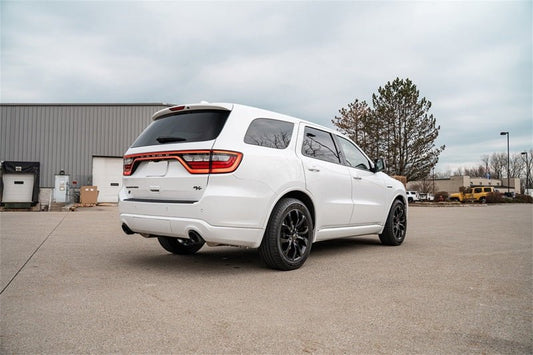 CORSA Performance - Corsa 11-23 Dodge Durango Xtreme 2.5in Cat-Back Dual Rear Exit w/ Single 4.5in Black PVD Tips - Demon Performance