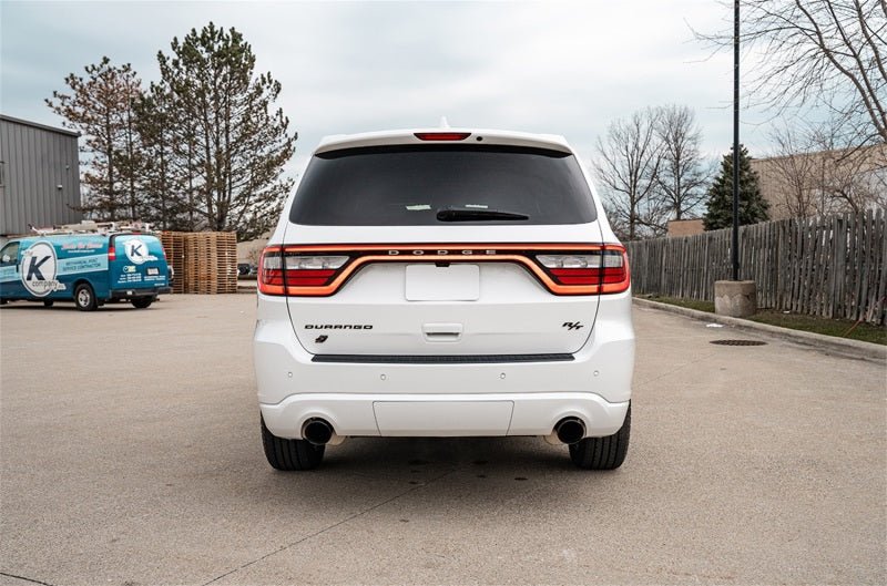 CORSA Performance - Corsa 11-23 Dodge Durango Xtreme 2.5in Cat-Back Dual Rear Exit w/ Single 4.5in Black PVD Tips - Demon Performance