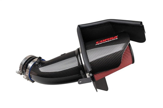 CORSA Performance - Corsa 19-21 Dodge Challenger SRT/Hellcat/Redeye/Demon Carbon Fiber Air Intake w/ DryTech 3D No Oil - Demon Performance