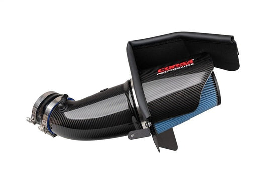 CORSA Performance - Corsa 19-21 Dodge Challenger SRT/Hellcat/Redeye/Demon Carbon Fiber Air Intake w/ MaxFlow 5 Oil Filt. - Demon Performance