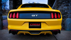 CORSA Performance - Corsa 2015 Ford Mustang GT 5.0 3in Axle Back Exhaust, Black Dual 4.5in Tip *Sport* - Demon Performance